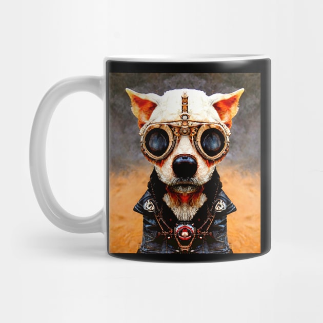 Steampunk Mad Max Doggo by Edongski303 Teepublic Merch